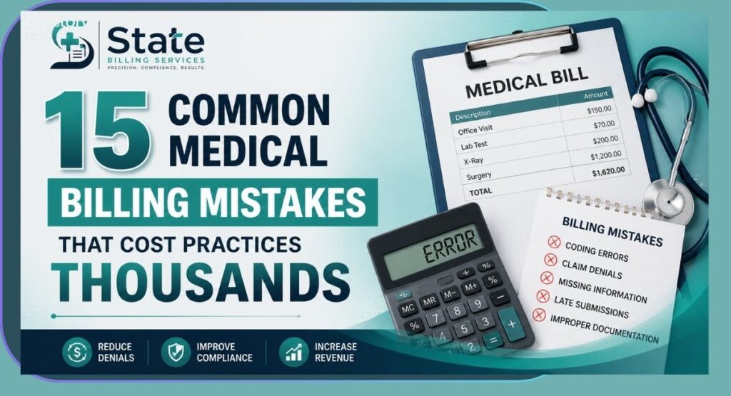 15 Common Medical Billing Mistakes That Cost Practices Thousands