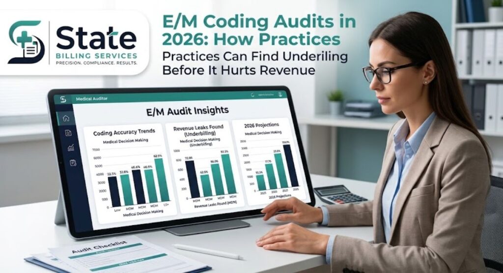 E/M Coding Audits in 2026: How Practices Can Find Underbilling Before It Hurts Revenue