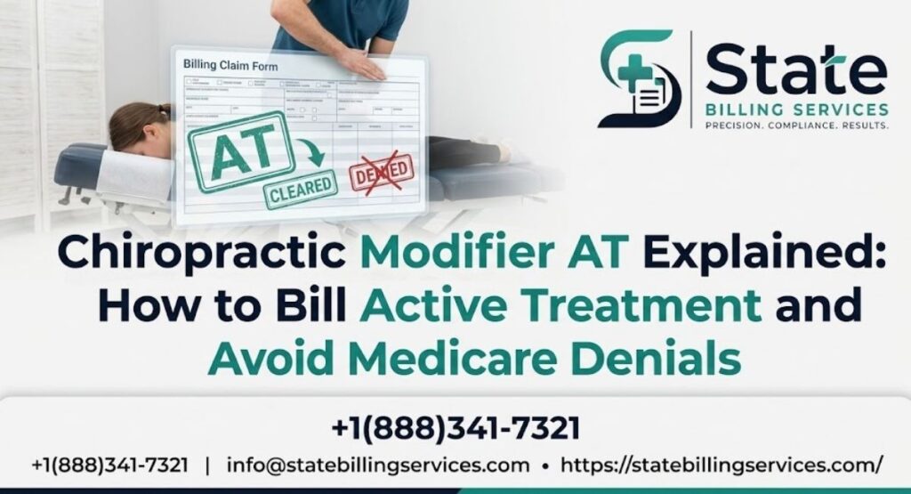 Chiropractic Modifier AT Explained: How to Bill Active Treatment and Avoid Medicare Denials