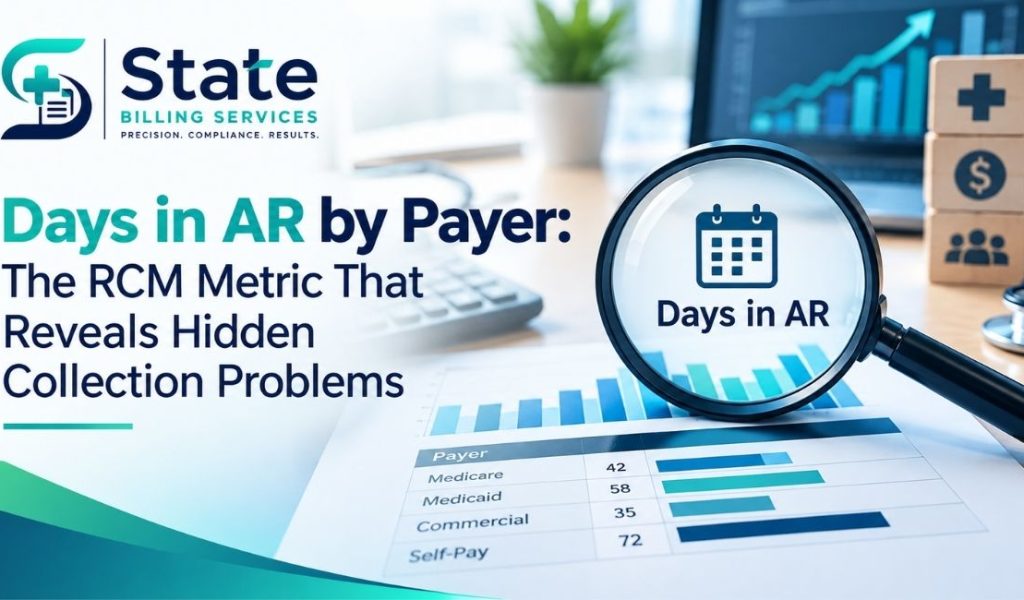 days in AR by payer