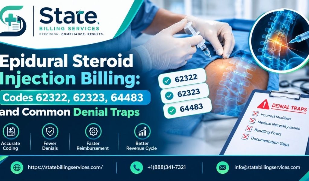 epidural steroid injection billing